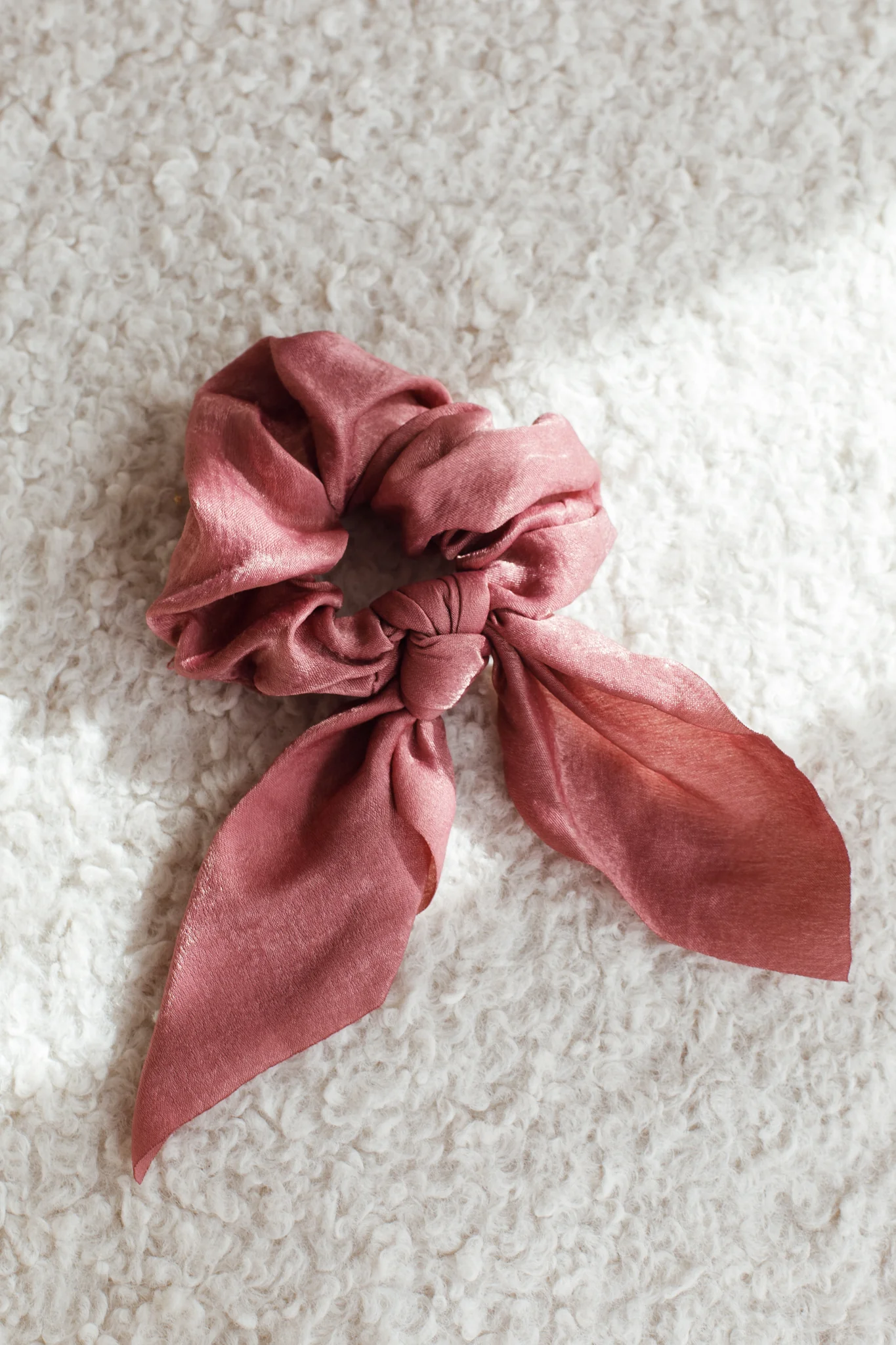 Calle Tie Scrunchie Rose - Sonourner