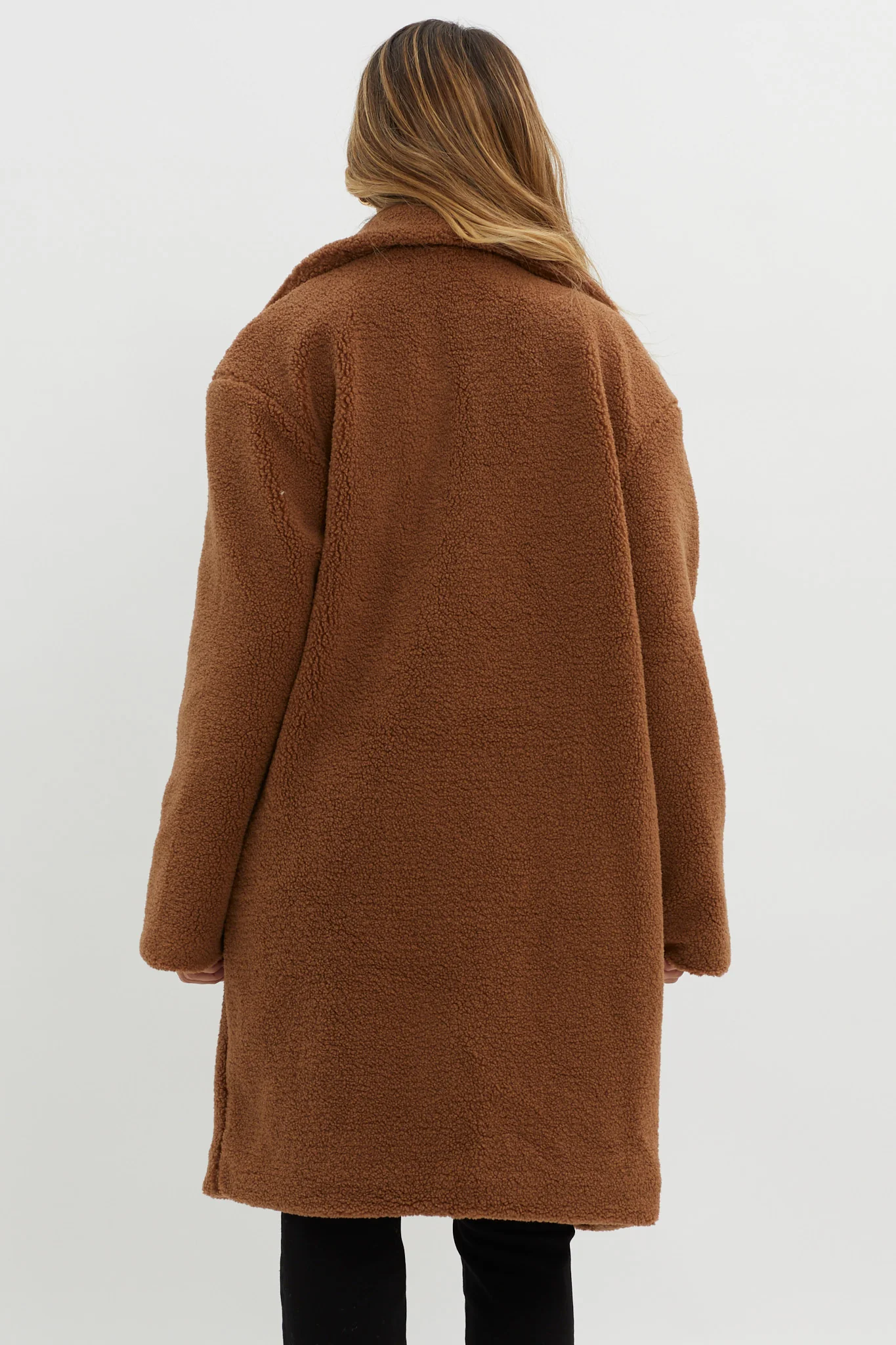 Alaska Long Side Pocket Coat Mocha - Sonourner
