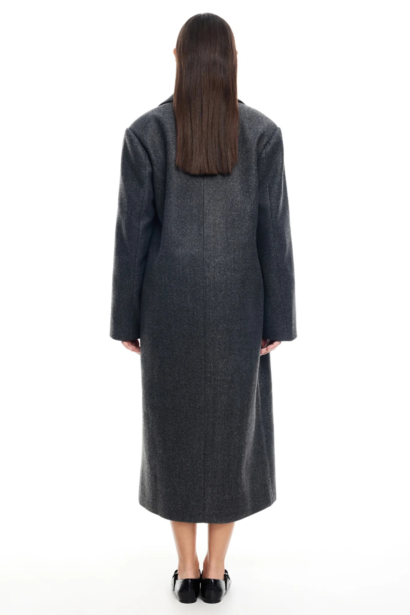 LIONESS Olsen Coat Grey Marle - Sonourner