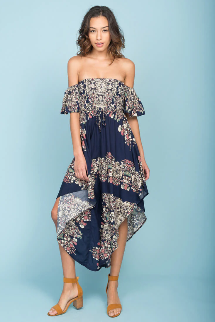 Ophelia Casual Jumpsuit Navy - Sonourner