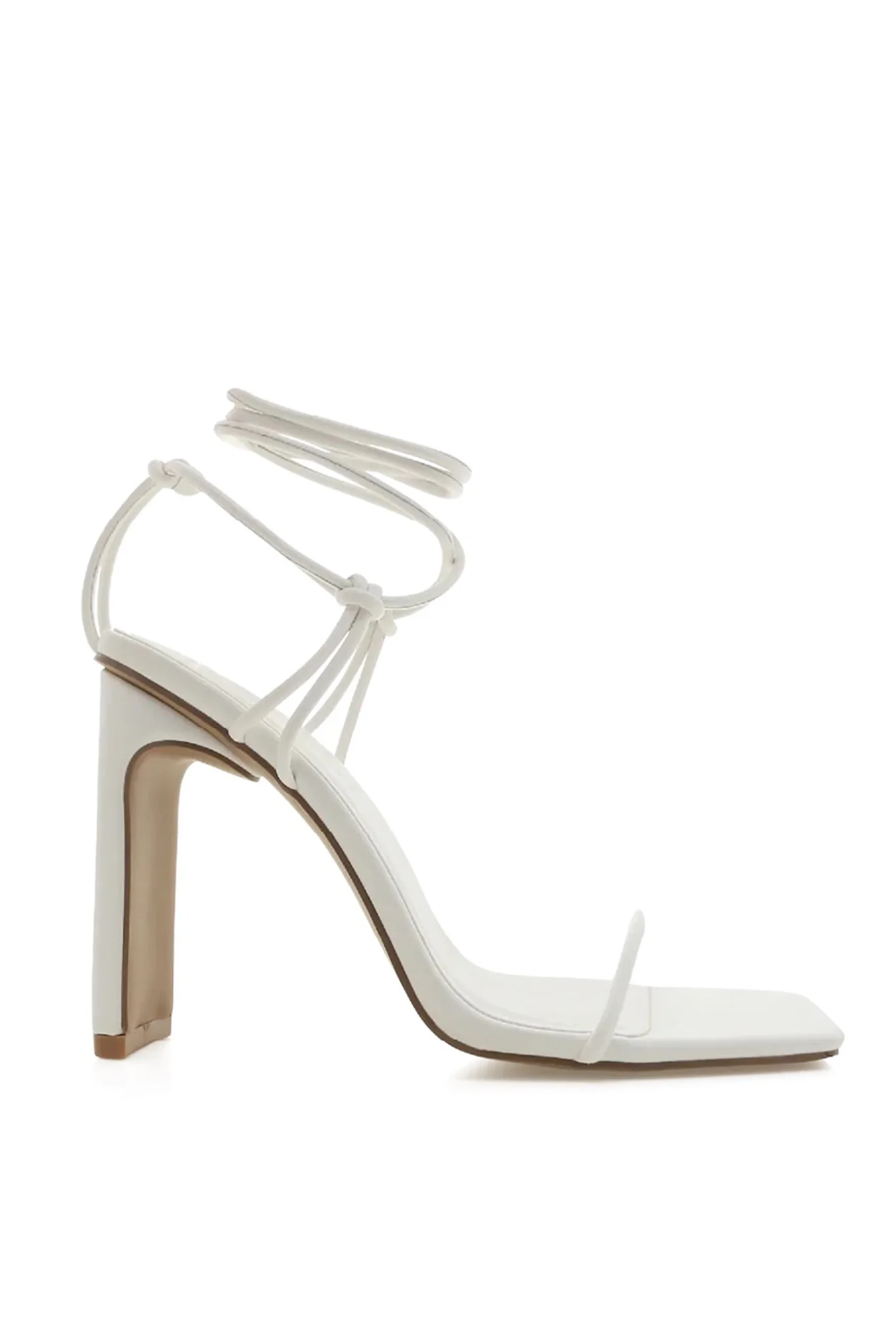 BiLLiNi Toniro Strappy High Heel White - Sonourner