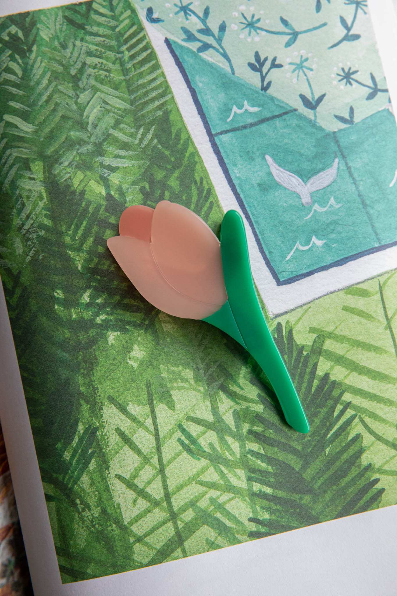 Tulip Hair Clip Flower - Sonourner