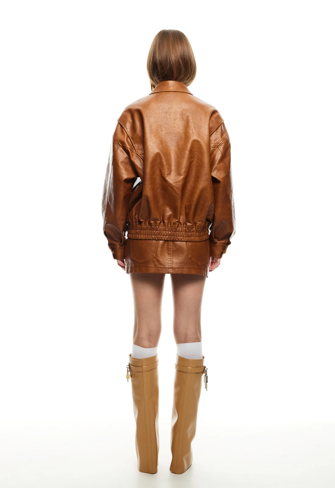 LIONESS Kenny Bomber Jacket Tan - Sonourner